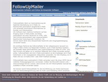 Tablet Screenshot of followupmailer.de
